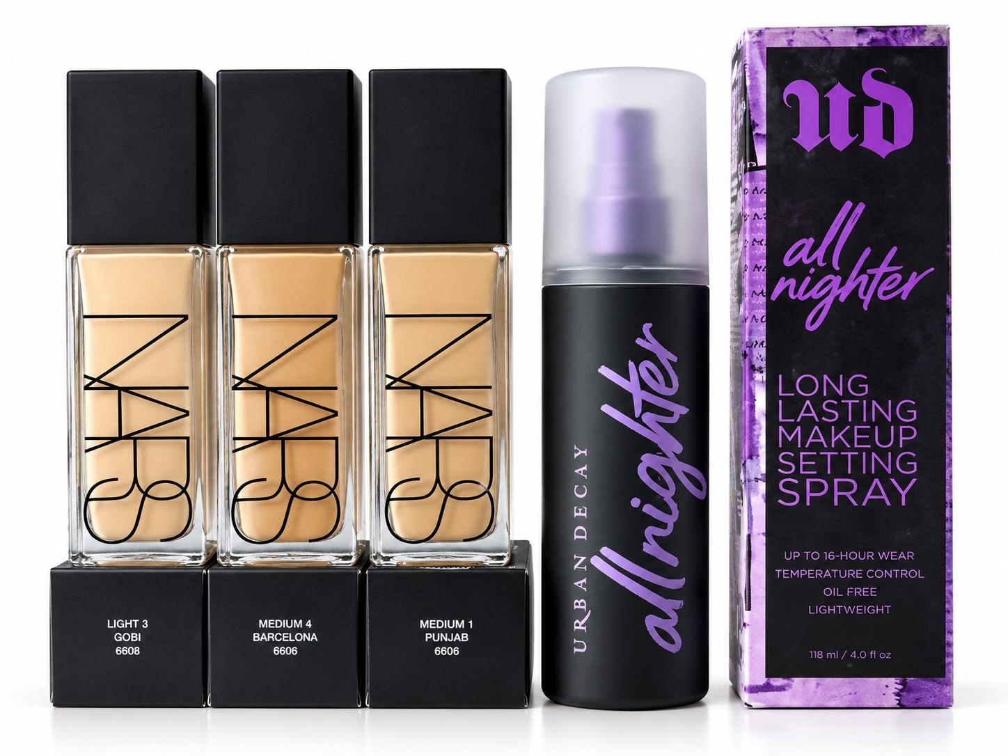 NARS Foundation & All Nighter Setting Spray Combo